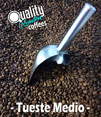 ☕ Café en grano natural "Espresso Fuerte". 100% Robusta. 1Kg. Tostado artesanal