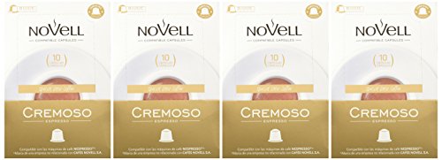 Cafes Novell Pack Cremoso - 40 Cápsulas