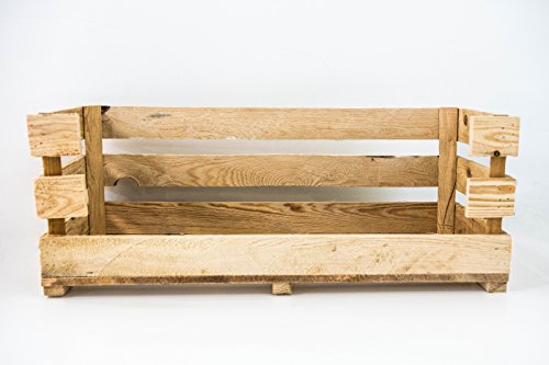 Caja Grande Natural con Apertura Sam, Madera, Beige, 80x30.5x25.5cm, Incluye Imán Personalizable de Regalo.