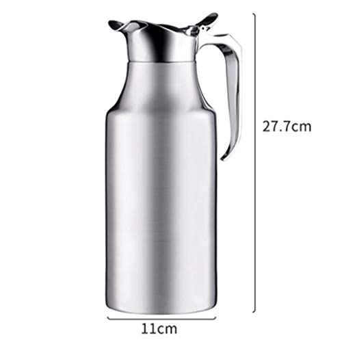 Caldera Europea Comercial de la Caldera del Aislamiento del Hotel del hogar del pote del Aislamiento del Acero Inoxidable Lostgaming (Tamaño : 1500ml)