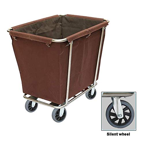 CAR Servicios de autoservicio, la compra Carros de recogida, Vehículos de reciclaje, desprendible tela Oxford bolsas de lavandería Clasificador de carros, el Hotel Comercial Carrito de servicio con S