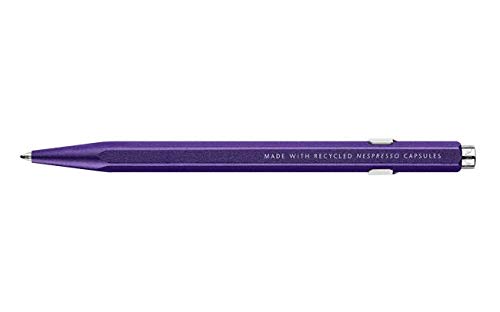 Caran d'Ache Nespresso 3rd Edition 849 - Bolígrafo de punta redonda, color morado