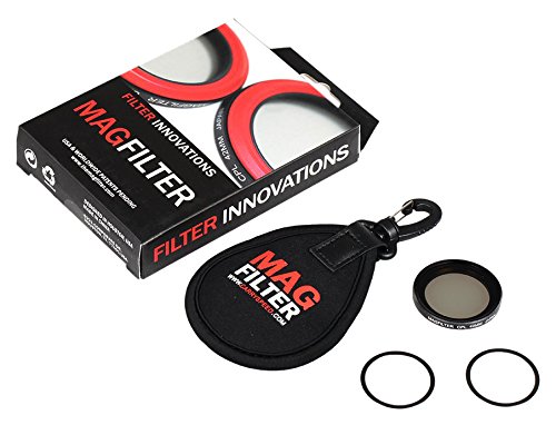 Carry Speed MagFilter CPL - Filtro polarizador 42 mm para Sony RX100/HX10/HX20/HX30V, Rojo