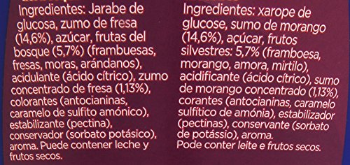 Carte D'Or - Sirope líquido - Frutas del bosque - 746 ml