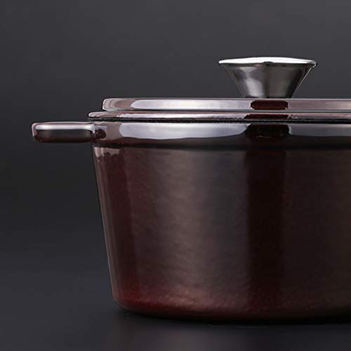 Castey - Cazo Alta Hierro 16 cm Color Burdeos