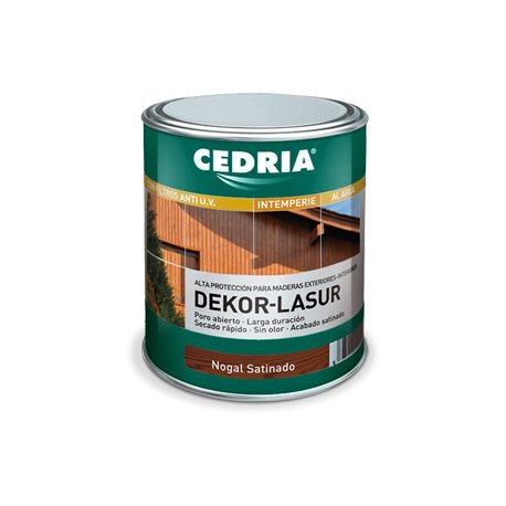 CEDRIA DEKOR LASUR NOGAL 750 ML