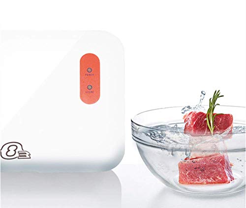 CGOLDENWALL O3FB-10 Ozone Microburbujas Generador Hogar Grifo Tapa Filtro de Agua Purificador Dispensador para Limpieza de Verduras/Frutas/Agua Purificadora/Conservación de Alimentos