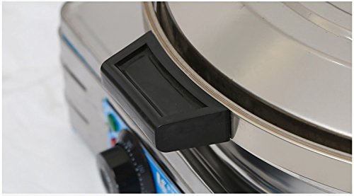 CGOLDENWALL YXD-20 - Máquina eléctrica china para hacer crepes, 39 cm de diámetro, multigrano y horneado, temperatura constante y automática, arándwich, hamburguesa, 220 V