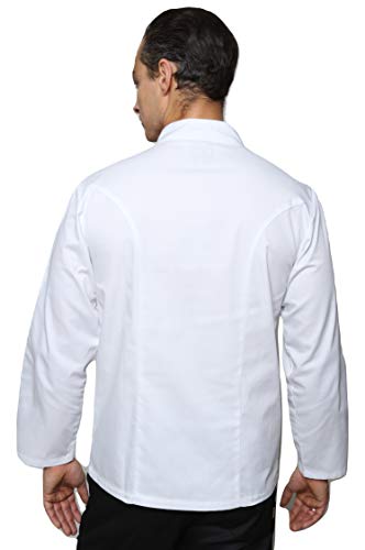 Chaqueta de Cocina Unisex Oregano Manga Larga Blanco XL