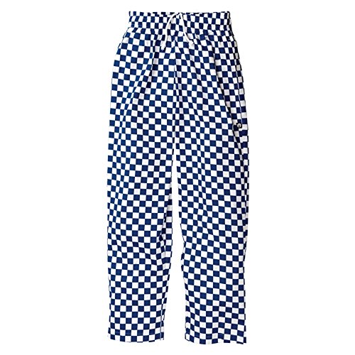 Chef obras a043-xxl Easyfit pantalones, Gran Azul Check, tamaño XXL