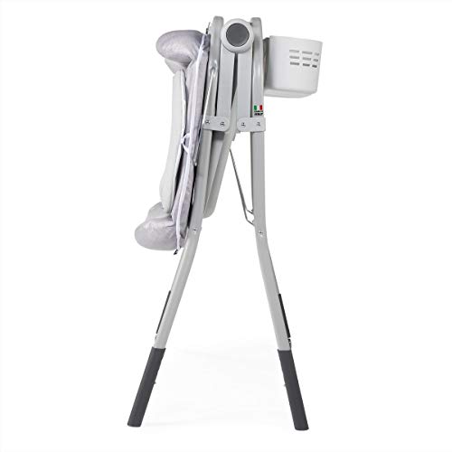 Chicco Cuddle&Bubble - Bañera y cambiador 2 en 1, plegable y compacta, peso 10 kg, color gris (Happy Silver)
