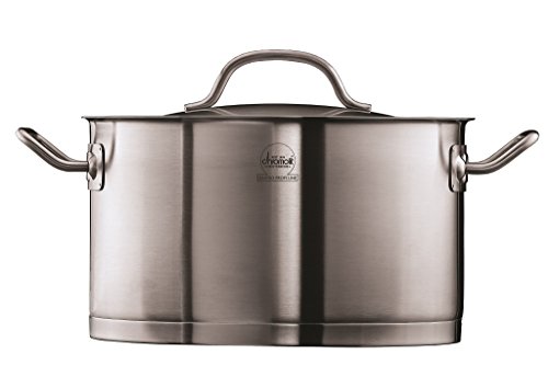 Chromolit – Acero inoxidable olla, acero inoxidable, Øca.24 cm -6L