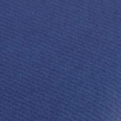 Clairefontaine Kraf - Rollo de papel para regalo, 3 m, Azul oscuro