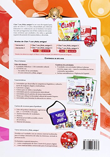 Clan 7 con ¡Hola, amigos! 2 Libro alumno: Libro del Alumno: Nivel 2