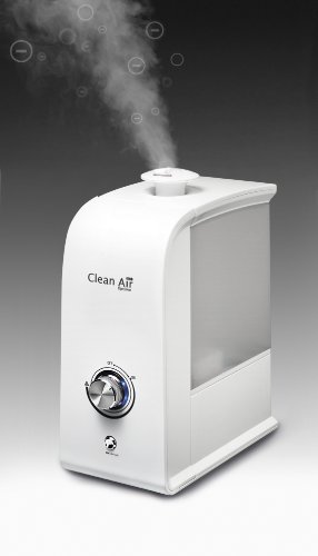 Clean Air Optima - Humidificador de aire con ionizador 2 en 1 CA-601 (3,5 l, hasta 25 m2, 33,5 x 14,0 x 27,5 cm)