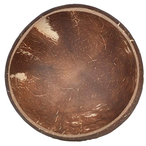 Cocovibes Coconut Smoothie Bowl - Cuenco decorativo hecho a mano, natural, sostenible