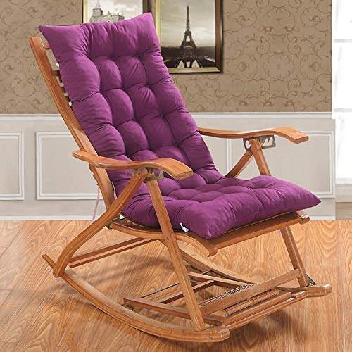 Cojines para tumbonas,cojines para muebles de jardín - Patio de jardín portátil Cama acolchada gruesa Sillón reclinable Silla de descanso Funda de asiento para viajes,vacaciones,interiores,exteriores