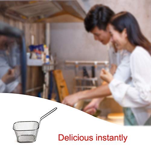 Colander Mini Chef Plegable Fry Cesta de Vapor Enjuagar la Colador de malla Francia Colador de Malla Colador de Accesorios de Cocina Herramientas de Cocina Filtro nyfcc