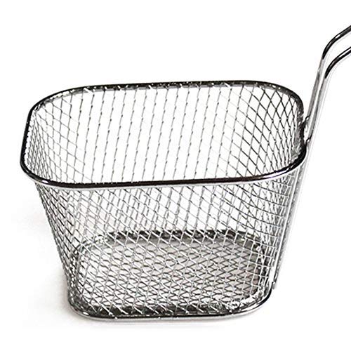 Colander Mini Chef Plegable Fry Cesta de Vapor Enjuagar la Colador de malla Francia Colador de Malla Colador de Accesorios de Cocina Herramientas de Cocina Filtro nyfcc
