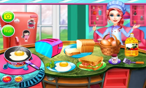 Comida blogger chef Celebridad de la cocina - ¡Juegue y cocine los platos sabrosos como cocinero estupendo!