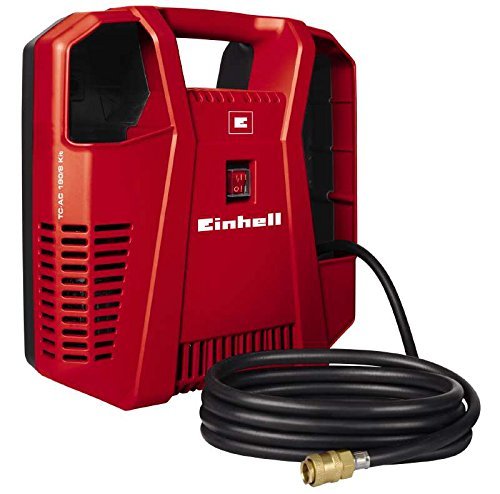 Compresor Einhell TH-AC 190 Kit (1.100W, potencia de extracción: 190 l/min, presión de trabajo máxima: 8bar)