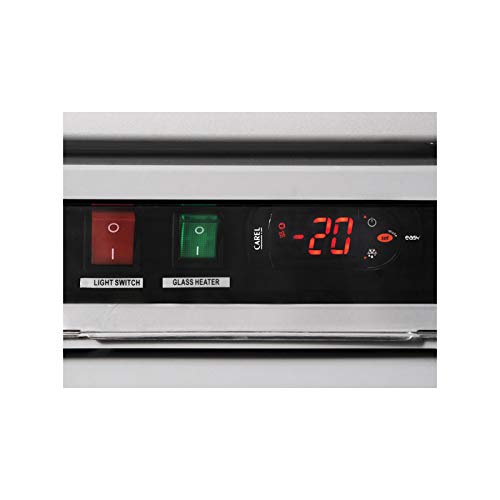 Cool Head - Armario refrigerador profesional con cristal (1080 L)
