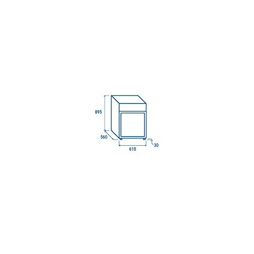 Cool Head - Mini armario refrigerado negativo (116 L)