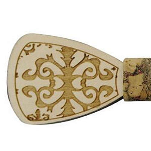 Corbata de cuello formal para hombre La geometría de los patrones o diseños en madera tallada que restauran formas antiguas es madera natural, el nuevo lazo hecho a mano arcos de madera verdes retro m