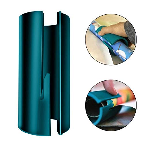 Cortador de papel de regalo, cortador de papel de regalo de Navidad de mano, cortador de papel de cartón, juego de 2