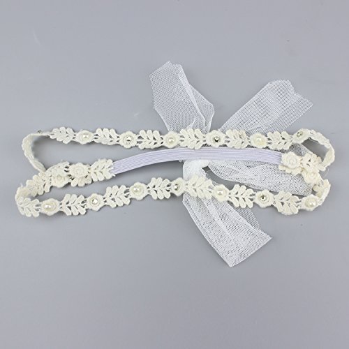 COUXILY Bebe's Diadema con Grosgrain Cinta de Piel Sintética Estrellas Orejas de Rratón Para la Fotografía del Partido (C02)