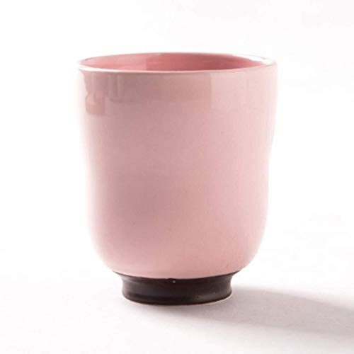 Creativa Desayuno, Taza De Café, De Té, Cerámica, Marcos Par De Tazas De Cerámica del Partido Hostelerías Copas Copas del Hogar Cocina De Un Restaurante Tazas De Leche (Color : Pink)