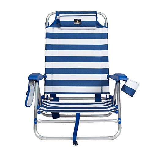 CREVICOSTA Silla Playera Nevera 2108 Azul Y Blanco