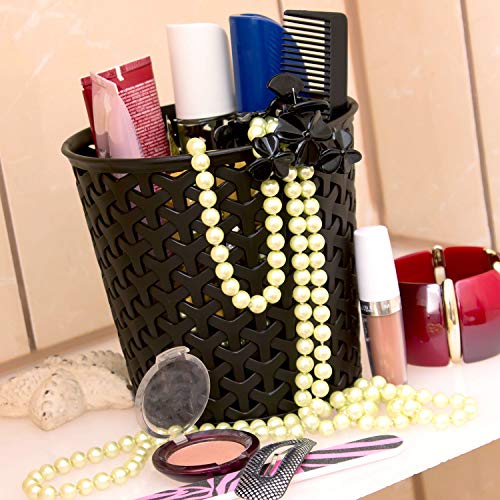 Curver My Style Tarro Organizador, Marron oscuro, L, 12.4x12.4x11.9 cm