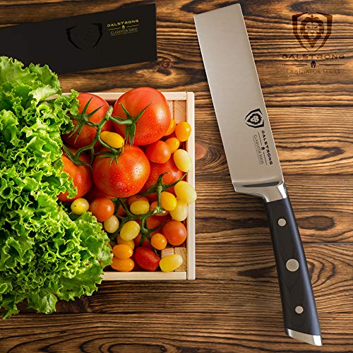 DALSTRONG Produce Cuchillo - Serie Gladiador - Acero HC alemán - 6" -w/vaina