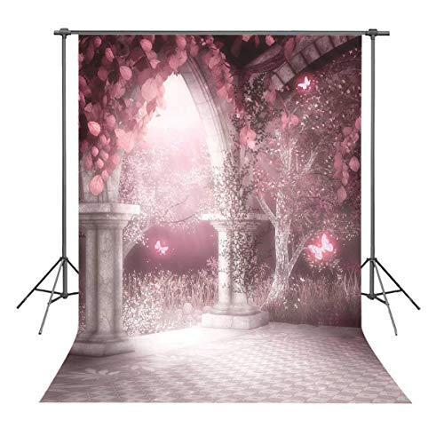 Daniu flores puerta de fondo de la fotografía para los niños hermosas flores 150x210cm foto estudio backdrops vinilo bj018