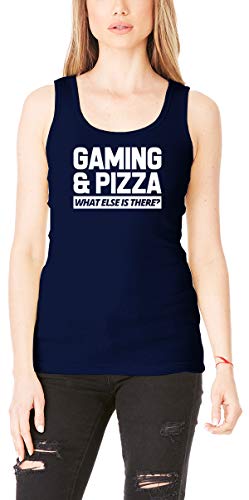 Daytripper Cothing Gaming & Pizza ¿Qué más está ahí? Azul azul marino XXL