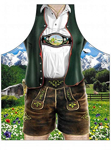 Delantal, diseño de traje bávaro