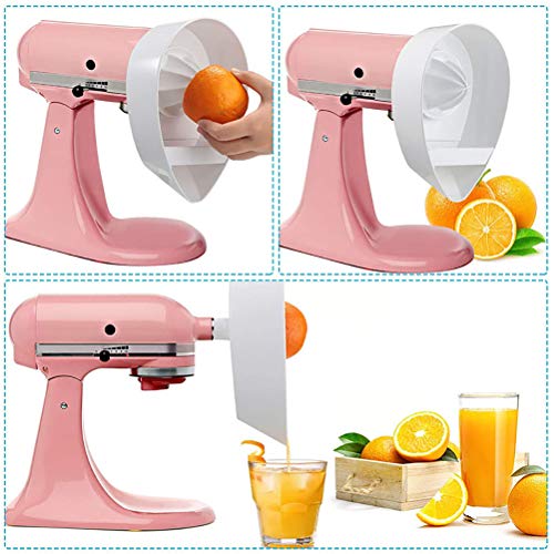 Delaspe - Exprimidor de limón, accesorio para licuadora, apto para accesorios de exprimidor Kitchenaid