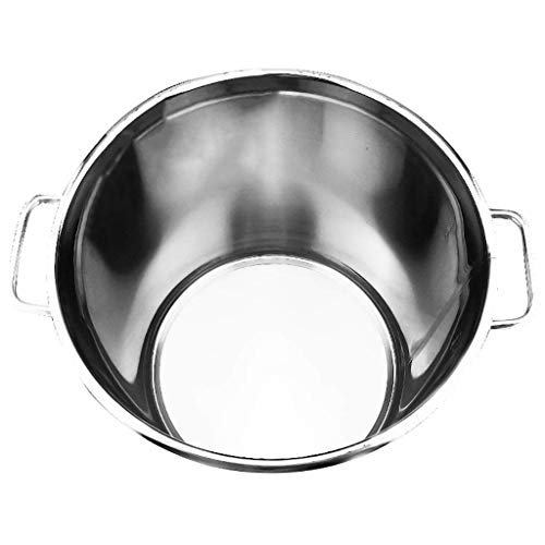 Detazhi Olla con Tapa, de Acero Inoxidable, de Alta Capacidad, Alta Capacidad, Multiuso (Tamaño: 45 * 24 cm (37L)) Size : 50 * 26cm(50L)