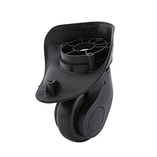 Dilwe Ruedas de Repuesto Maleta 1 Par Ruedas Universales de PVC para Equipaje Maleta Trolley (W041-2 S)