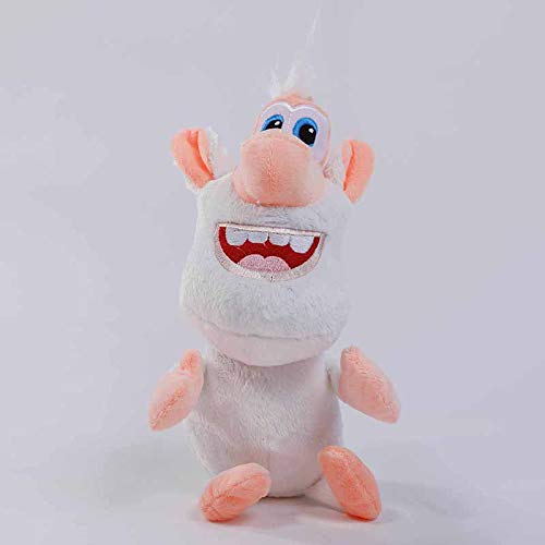 dingtian Juguete de Peluche Juguete De Peluche De Booba De Cerdo Blanco De Dibujos Animados De 35 Cm Muñecas Suaves Buba para Regalo De Cumpleaños De Niño
