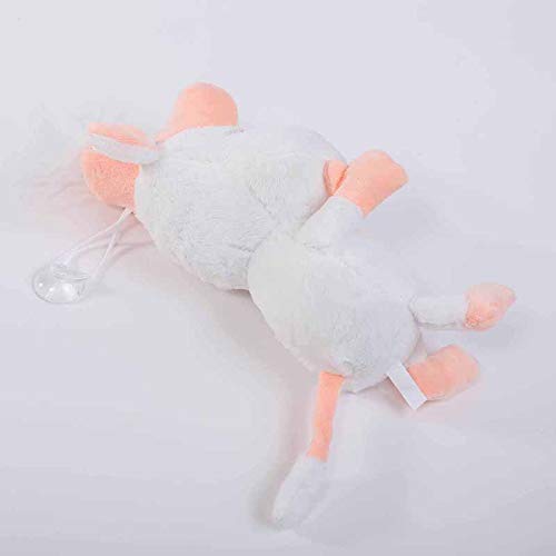 dingtian Juguete de Peluche Juguete De Peluche De Booba De Cerdo Blanco De Dibujos Animados De 35 Cm Muñecas Suaves Buba para Regalo De Cumpleaños De Niño