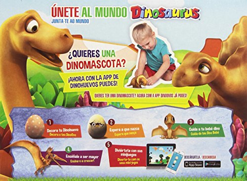 Dinosaurus - ChocoLeche - Galleta de cereales con chocolate con leche - 8 paquetes - [pack de 3]
