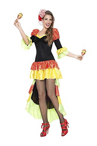 DISFRAZ SALSA MUJER TALLA M/L TAMAÑO ADULTO