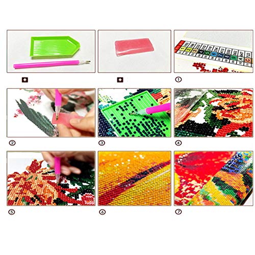 Diy 5D Pintura Diamante Resina Bordado Campo De Fútbol De Fútbol De Cristal Recuerdo Punto De Cruz Mosaicos Kits Kid Art Regalo Costura Dibujo Decoración Para El Hogar30x30cm