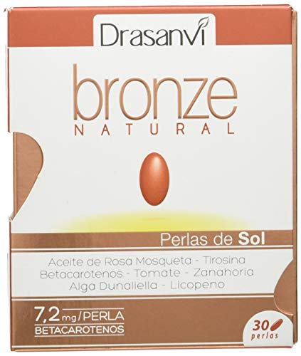 Drasanvi Bronze Natural Perlas de Sol - 30 Cápsulas