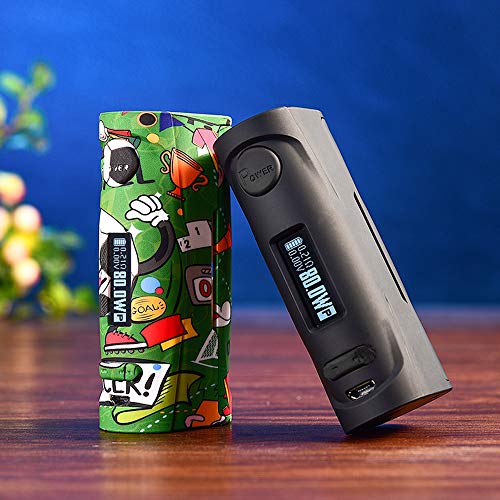 E Cigarrillo Vapor Storm Puma Baby 80W Ligero TC MOD con pantalla brillante de 0.91 pulgadas y serie única de graffiti Diseño no Batería sin nicotina sin líquido (libertad)