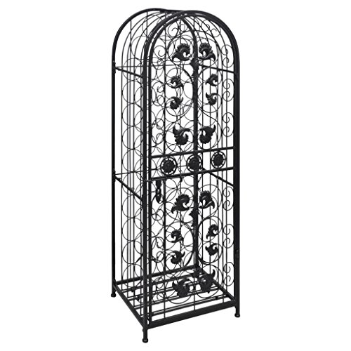 Elegante vinoteca de Metal para 45 Botellas