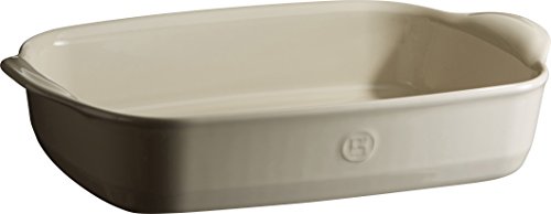 Emile Henry Fuente de cerámica Rectangular para Horno, cerámica, Arcilla, 36 x 23 x 7 cm