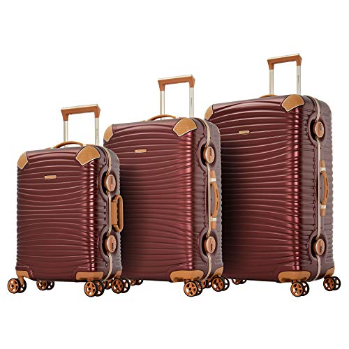 Eminent Gold Maleta Jetstream 66cm 68L Marco de Aluminio Protección Adicional en los Bordes y Dobles Ruedas 360° Maleta de Viaje Azul